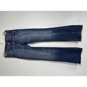 7 For All Mankind Blue Flare Jeans